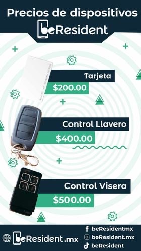 Precios oficiales Be Resident